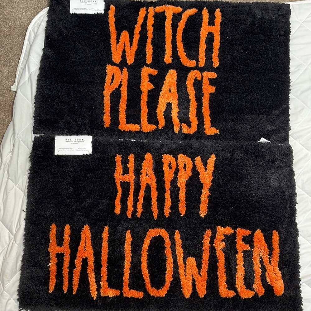 Rae Dunn Halloween Bathroom Mat